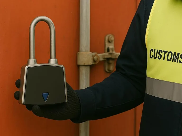 Pacific IoT eSeal aplicado en compliance aduanero - sellado de carga internacional