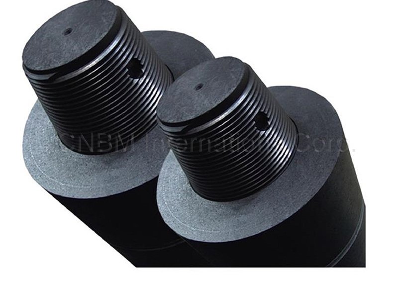Nipple de conexión roscada de electrodo de grafito CNBM para columna de horno de arco eléctrico