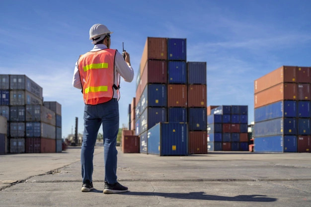 Operaciones de logística internacional de contenedores — importaciones y exportaciones Pacific Resources