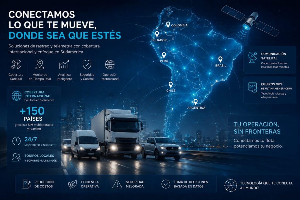 Pacific IoT - trazabilidad GPS, eSeals y gestión de flota