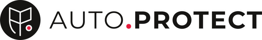 Logo de AutoProtect, sistema antirrobo y antiportonazo chileno