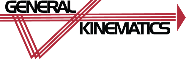 Logo de General Kinematics, fabricante de equipos vibratorios representado en Chile por Pacific Resources