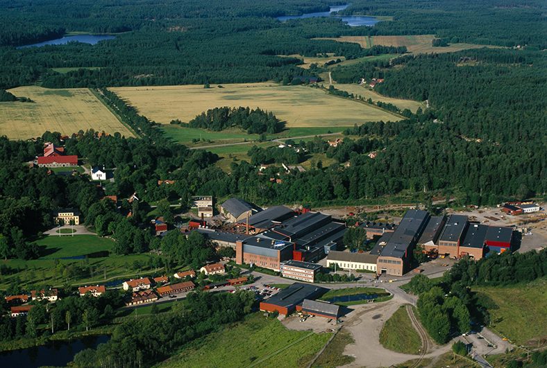 Planta de rodillos fundidos de Union Electric Akers en Akers Styckebruk, Suecia