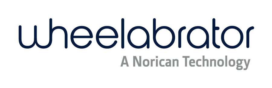 Logo de Wheelabrator, marca de Norican Group de granallado y shot peening representada en Chile por Pacific Resources